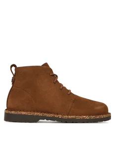 Birkenstock Trapery Uppsala Mid 1030221 Brązowy - Botki damskie - miniaturka - grafika 1