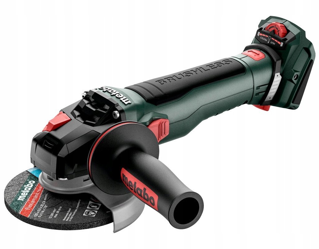 Metabo Szlifierka Kątowa Wvb 18 Lt Bl 11-125 Quick Inox Z Regulacją Obrotów