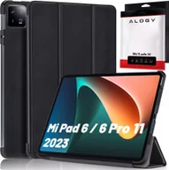 Etui do tabletów - Etui na tablet Alogy Etui do Xiaomi Mi Pad 6 / 6 Pro 11" 2023 obudowa na tablet Alogy Book Cover Case Czarny - miniaturka - grafika 1