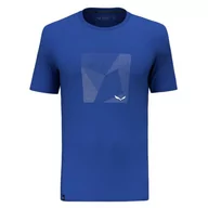 Koszulki męskie - Salewa Pure Building Dry M T-shirt męski - miniaturka - grafika 1