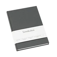 Notesy i bloczki - Notatnik Semikolon A5, kropki, lava stone - miniaturka - grafika 1