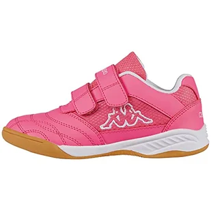 Kappa Dziewczęcy Kickoff Low-Top, 2210 różowo-biały, 29 EU - Koszulki i topy damskie - miniaturka - grafika 1