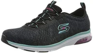 Trampki damskie - Skechers Damskie trampki Gratis-Lets Cruise, Czarny - 35 EU - miniaturka - grafika 1