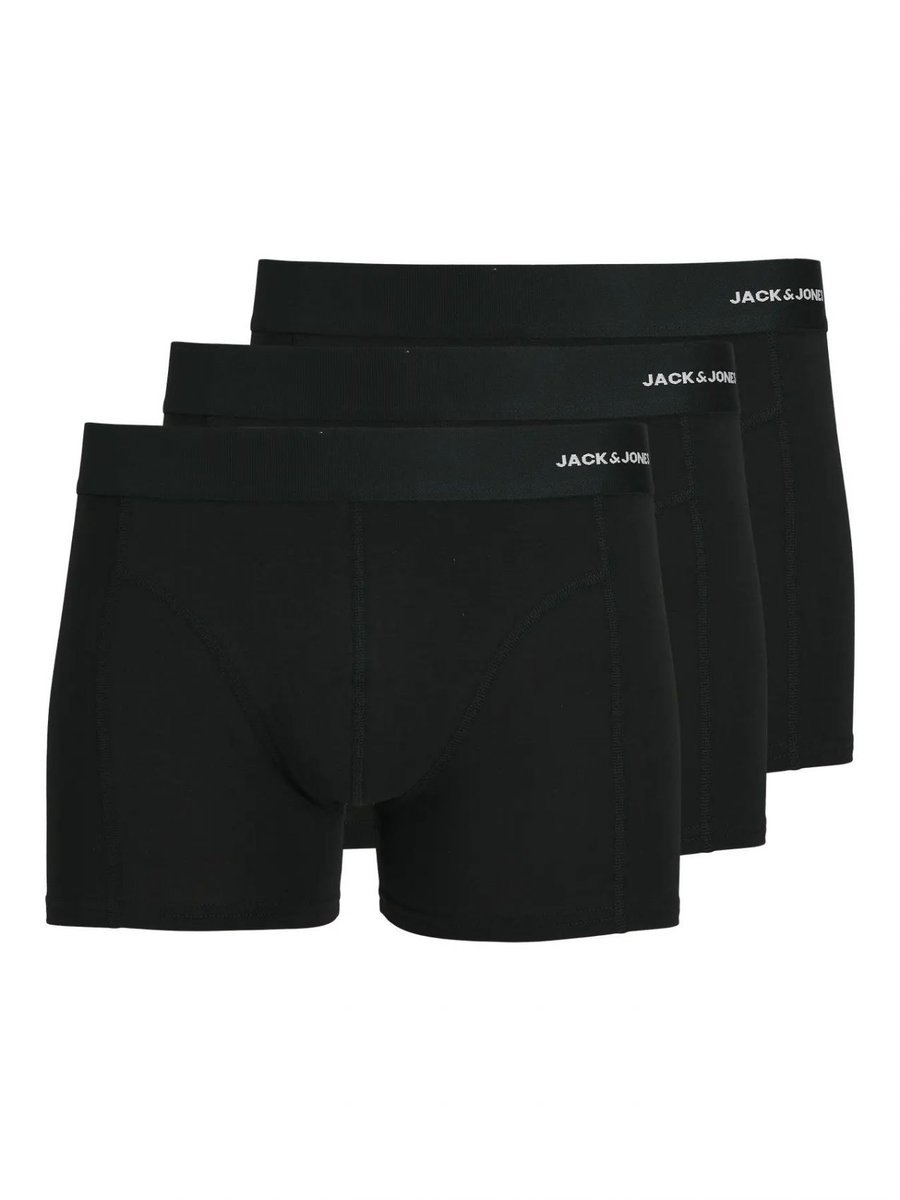 intimo parigamba uomo jack and jones 12198852 bamboo 3 pack 3 black