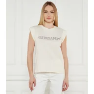 Koszulki i topy damskie - Patrizia Pepe T-shirt Regular Fit - miniaturka - grafika 1