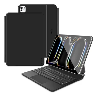 TECH-PROTECT SMARTCASE MAGNETIC + KEYBOARD IPAD PRO 11” 5 / 6 2024-2025 BLACK - Etui do tabletów TECH-PROTECT SMARTCASE MAGNETIC + KEYBOARD IPAD PRO 11” 5 / 6 2024-2025 BLACK - Etui do tabletów - miniaturka - grafika 1