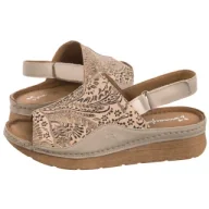 Sandały damskie - Sandały Beżowe L6846-04/00-1 (MA1378-a) Maciejka - miniaturka - grafika 1