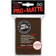 Akcesoria do gier planszowych - Ultra-Pro Deck Protector - Pro-Matte Non-Glare - Brown - miniaturka - grafika 1