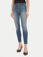 Spodnie damskie - PINKO Jeansy New Susan 105330 A2DQ Niebieski Skinny Fit - miniaturka - grafika 1