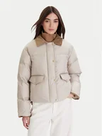 Kurtki damskie - Marc O'Polo Kurtka puchowa 509 1119 70099 Écru Regular Fit - miniaturka - grafika 1
