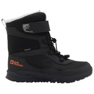Buty dla chłopców - Dziecięce buty zimowe Jack Wolfskin Polar Bear-B Texapore High Vc K Rozmiar butów (UE): 36 / Kolor: czarny - miniaturka - grafika 1