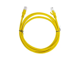 LANBERG LANBERG Patchcord kat.6 2.0M UTP żółty PCU6-10CC-0200-Y - Kable światłowodowe - miniaturka - grafika 2