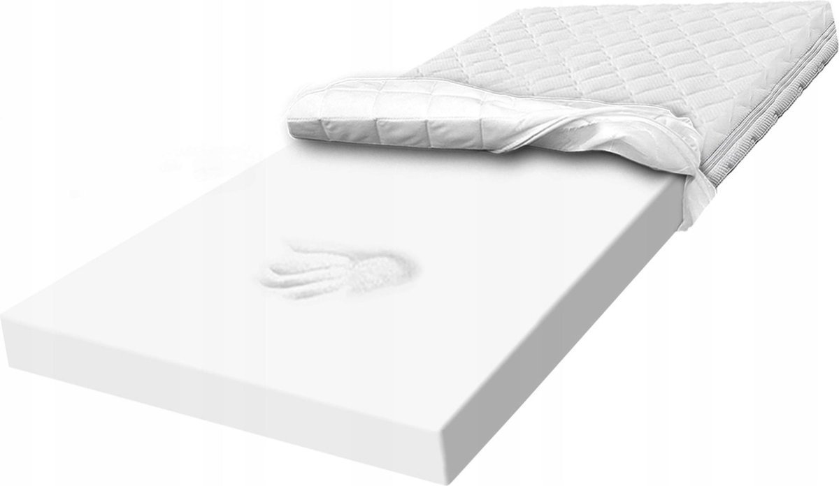 Materac 80x200 H1 nawierzchniowy na łóżko Materace z Gór anatomiczny 8 cm