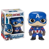 Figurki kolekcjonerskie - Funko Pop! Marvel Civil Wars 125 Captain America - miniaturka - grafika 1