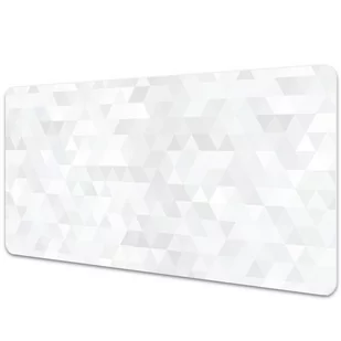 Podkład ochronny na biurko Świetlne Trójkąty 120x60 cm - Podkładki na biurko - miniaturka - grafika 1