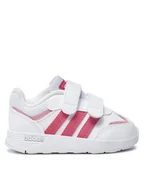 Buty dla dziewczynek - adidas Sneakersy Tensaur Switch JI1050 Biały - miniaturka - grafika 1