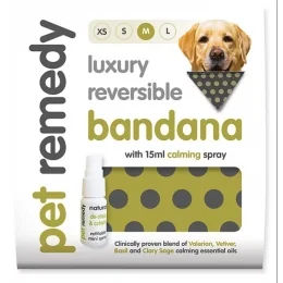 Pet Remedy Calming Bandana Kit MEDIUM - Specjalistyczne artykuły dla zwierząt - miniaturka - grafika 1