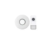 Dzwonki i gongi - Bezprzewodowy dzwonek gniazdkowy 230V IP55 biały - miniaturka - grafika 1
