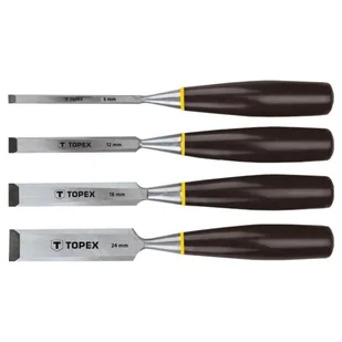 Topex DŁUTA 6-24 MM, ZESTAW 4 09A310 - Dłuta - miniaturka - grafika 5
