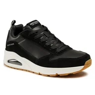Sneakersy damskie - SKECHERS Sneakersy Stacre 52468/BKW Black/White - miniaturka - grafika 1