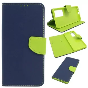 Etui Fancy Diary Do Telefonu Xiaomi 12 Pro Granatowe Case Pokrowiec - Etui i futerały do telefonów - miniaturka - grafika 1