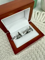 Spinki do mankietów i krawatów - SPINKI DO MANKIETÓW koszuli otwieracz do wina - miniaturka - grafika 1