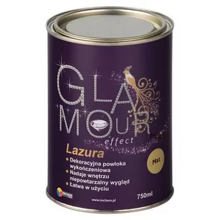 Lazura Glamour Effect mat 750 ml - Farby i impregnaty do drewna - miniaturka - grafika 1