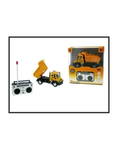 Wywrotka na radio 12,5cm światło dźwięk 27MHz 6159J1 - Kolekcjonerskie modele pojazdów - miniaturka - grafika 2