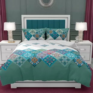 Pościel bawełniana 140x200cm BAWEŁNA 100% - DIAMOND - Pościel - miniaturka - grafika 1