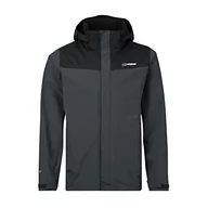 Kurtki męskie - Berghaus Hillwalker męska kurtka przejściowa, hardshell, Gore-Tex, wodoszczelna kurtka, szary, xxl - miniaturka - grafika 1