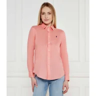 Koszule damskie - POLO RALPH LAUREN Lniana koszula Classic fit - miniaturka - grafika 1