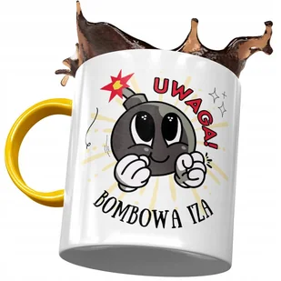 Kubek Żółty Dla Izy Izabeli Żony Koleżanki Prezent z Nadrukiem ze Zdjęciem + Opakowanie na prezent (wzór 04) - Kubki Kubek Żółty Dla Izy Izabeli Żony Koleżanki Prezent z Nadrukiem ze Zdjęciem + Opakowanie na prezent (wzór 04) - Kubki - miniaturka - grafika 1