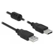 Kable USB - Delock Kabel USB-A 2.0 3 m - miniaturka - grafika 1