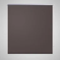 Zasłony - vidaXL Roleta zaciemniana, kawa (160x175 cm) - miniaturka - grafika 1