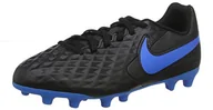 Czapki dla dzieci - Nike Chłopięce legenda 8 Club Fg/Mg buty piłkarskie, Czarna czarna niebieska czapka 004-28.5 EU - miniaturka - grafika 1