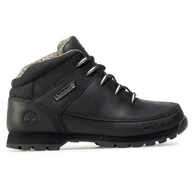 Botki męskie - Trapery Timberland Euro Sprint Hiker TB0A2DUH001 Czarny - miniaturka - grafika 1