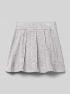 Sukienki i spódniczki dla dziewczynek - Spódnica mini z elastycznym pasem - miniaturka - grafika 1