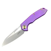 Noże - Nóż składany Kubey Vagrant Purple Titanium, Bead Blasted CPM S35V by Maksim Tkachuk (KB284D) - miniaturka - grafika 1