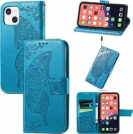 Etui i futerały do telefonów - König Design Etui kompatybilne z Apple iPhone 13 Etui na telefon komórkowy ze skóry syntetycznej - Niebieskie etui na telefon komórkowy - miniaturka - grafika 1