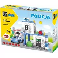 Klocki - Blocki Mubi Policja MU6611B - miniaturka - grafika 1