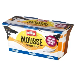 Müller Produkt mleczny fermentowany słodzony 190 g (2 x 95 g) - Desery mleczne - miniaturka - grafika 1