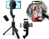 Selfie stick - Selfie Stick Gimbal Stabilizator Statyw Na Telefon - miniaturka - grafika 1