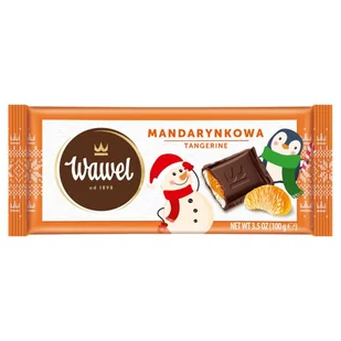 Wawel Czekolada mandarynkowa 100 g - Czekolada - miniaturka - grafika 1