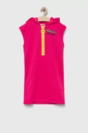 Sukienki i spódniczki dla dziewczynek - Marc Jacobs sukienka dziecięca kolor różowy mini prosta - miniaturka - grafika 1