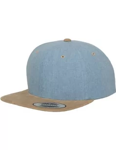 Flexfit Czapka z daszkiem blue/beige 6089CH - Czapki męskie - miniaturka - grafika 1