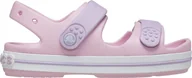 Buty dla dziewczynek - Crocs Sandały dla dzieci Crocs Crocband Cruiser różowe 209423 84I 33-34 - miniaturka - grafika 1