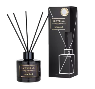 SORVELLA PREMIUM DYFUZOR ZAPACHOWY Z PATYCZKAMI ISTANBUL 120ML - Zapachy do domu - miniaturka - grafika 1