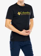 Koszulki i topy damskie - Koszulka bawełniana Columbia CSC Basic Logo S/S Shirt - black/csc retro logo - miniaturka - grafika 1