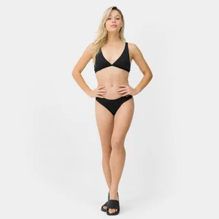 Stroje kąpielowe - Dół od damskiego kostiumu kąpielowego Roxy Active Bikini Bottoms - czarny - ROXY - grafika 1