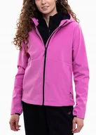 Kurtki damskie - 4F Kurtka damska softshell z kapturem rozsuwana przeciwdeszczowa roz. L - miniaturka - grafika 1